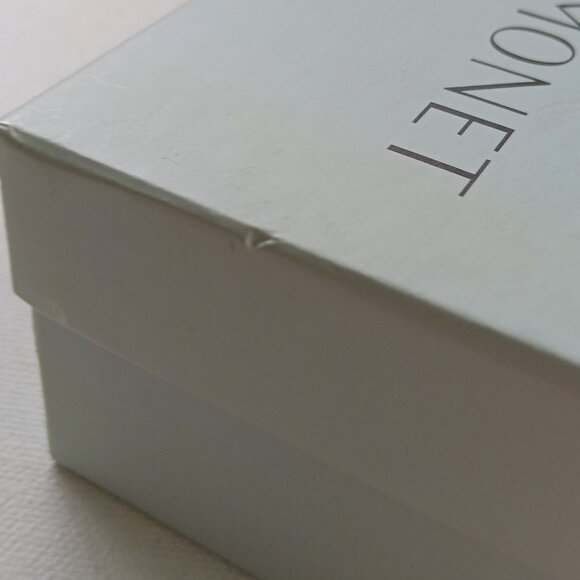 Monet Silvertone Enamel Pink Ribbon Trinket Box New Breast Cancer Awareness - Picture 9 of 10